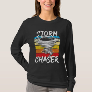 Retro Storm Chaser Tornado Design T-Shirt
