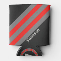 Retro Stormy Sky Stripes with Name