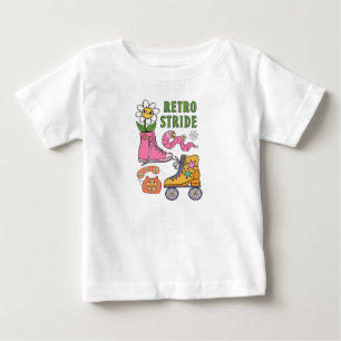 Retro stride  baby T-Shirt