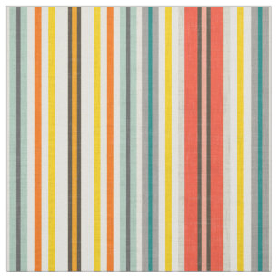 retro stripe fabric