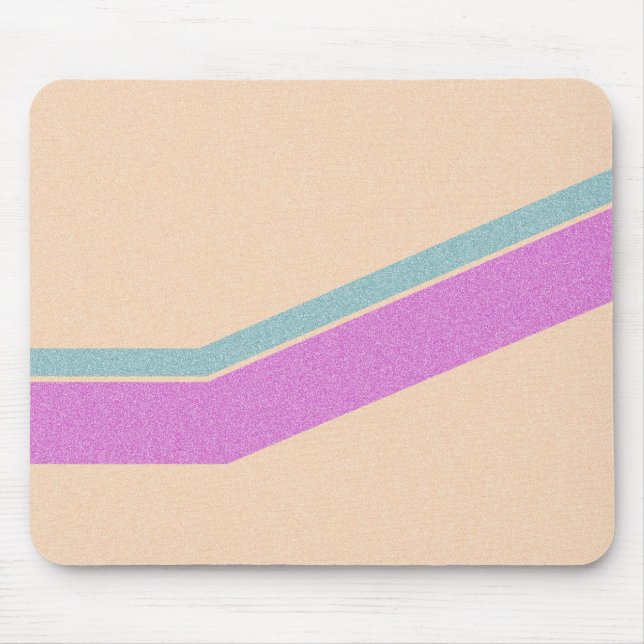 Retro Stripe Mousepad (Front)