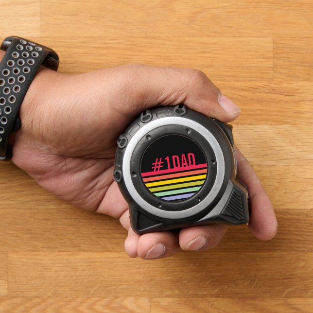 Retro Stripe Number One Dad 1 (Home)