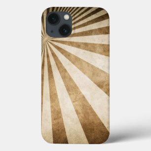 Retro stripe pattern background iPhone 13 case