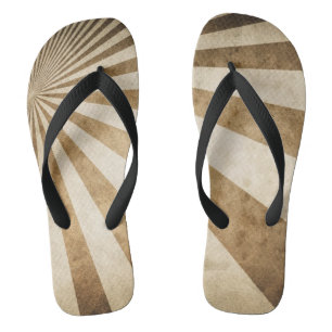 Retro stripe pattern background jandals