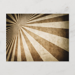 Retro stripe pattern background postcard