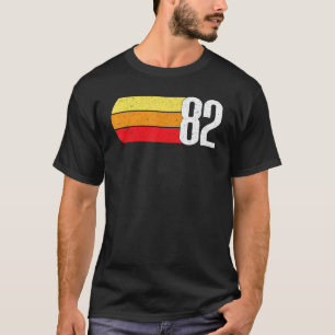 Retro Stripes 82 For 40th Birthday In 2022  Born I T-Shirt