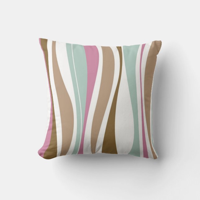 Retro Stripes Cushion (Front)