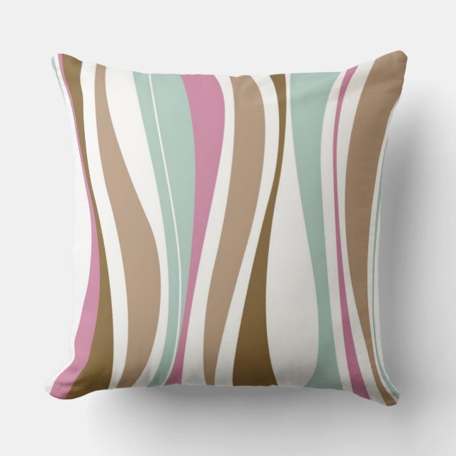 Retro Stripes Cushion (Front)