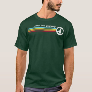 Retro Stripes Geography T-Shirt