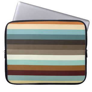 Retro Stripes Laptop Sleeve