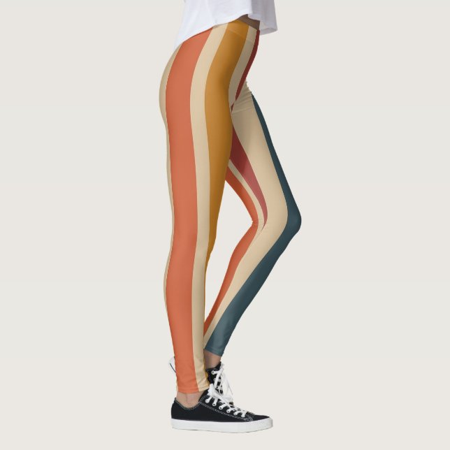 Retro Stripes Leggings (Right)