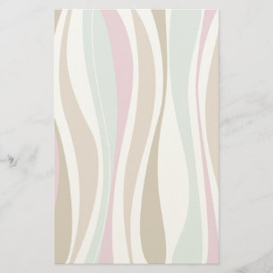 Retro Stripes Stationery
