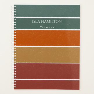 Retro Stripes Yearly Planner