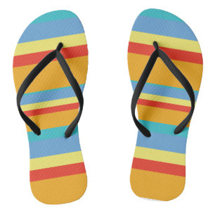 Retro Strips Jandals
