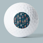 Retro Style 1950s Robots Golf Balls<br><div class="desc">Cute and helpful looking retro 1950s style robots.  Grandad probably made these in his shed.  Artificial Intelligence,  but not in a scary way.</div>