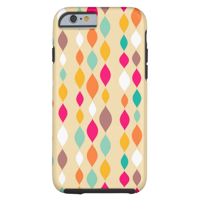 Retro style abstract pattern Case-Mate iPhone case (Back)