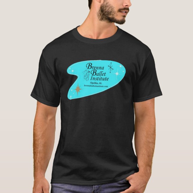 Retro style Brenna Ballet Institute 2022 T-shirt (Front)