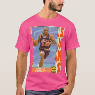 Retro Style Charles Barkley Trading Card T-Shirt