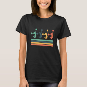 Retro Style Cheerleading Cheerleader Cheer T-Shirt