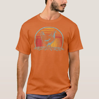 Retro Style Chicken Lover Funny Farmer Vintage Far T-Shirt