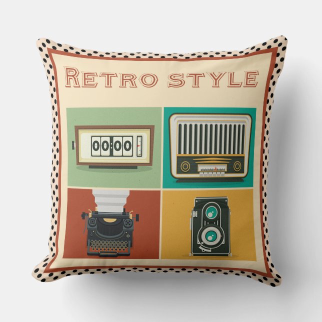 retro style cushion (Front)