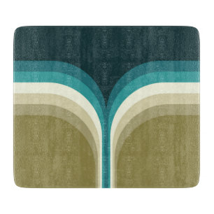 Retro style double arch decoration cutting board
