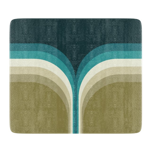 Retro style double arch decoration cutting board (Front)
