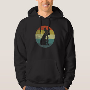 Retro Style French Bulldog Dog Hoodie