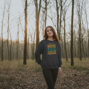 Retro style Grace and Faith design Tri-Blend Shirt