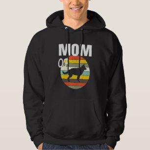Retro Style Men Women and Kids German Shepherd Mum Hoodie