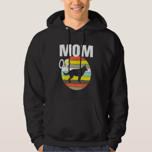 Retro Style Men Women and Kids German Shepherd Mum Hoodie