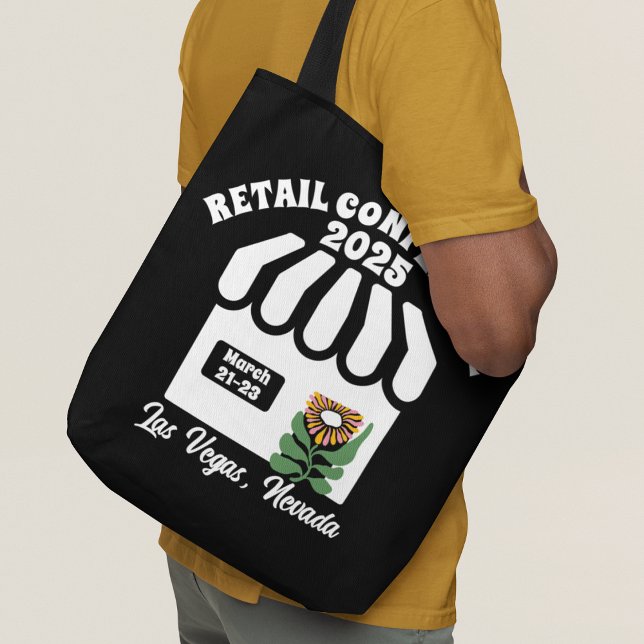 Retro-Style Retail Conference  Tote Bag (Creator Uploaded)