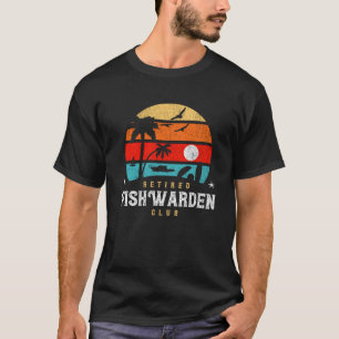 Retro Style  Retirement Gag Idea  Retired Fish War T-Shirt