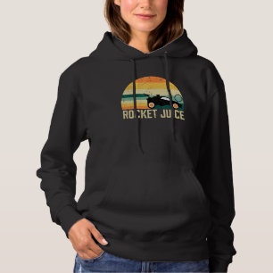 Retro Style Rocket Rc Soccer Car League Gamer Hoodie