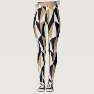 Retro Style: Seamless Vintage Pattern Leggings