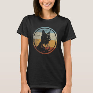 Retro Style Somali Cat T-Shirt