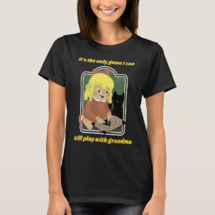 Retro Style Talking Spirit Board Dark Humour T-Shirt