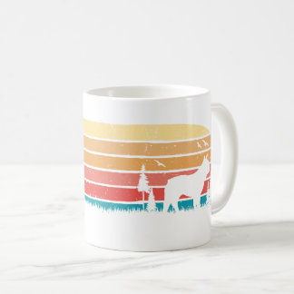 Retro Style Vintage French Bulldog Sunset Cute Coffee Mug