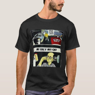 Retro Style Vintage Weird Foreign Car Advertisemen T-Shirt