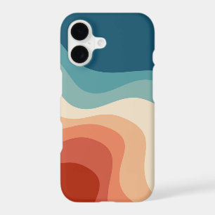 Retro style waves