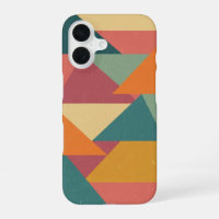Retro Stylised Triangles and Blocks