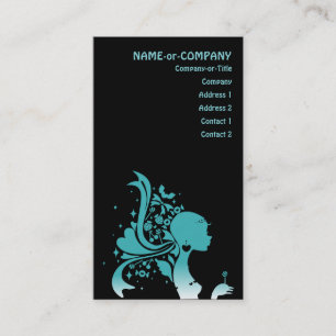 retro sugar business card