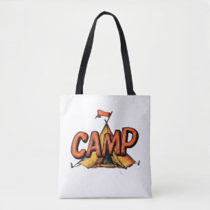 Retro Summer Camp Graphic bag