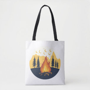 Retro Summer Camp Graphic bag