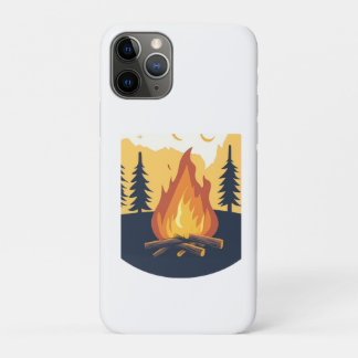 Retro Summer Camp Graphic bag Case-Mate iPhone Case