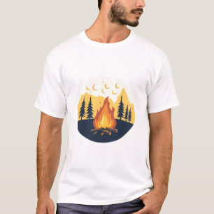 Retro Summer Camp Graphic T-Shirt