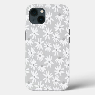 Retro Summer Daisies Pattern Small #6 #pattern iPhone 13 Case