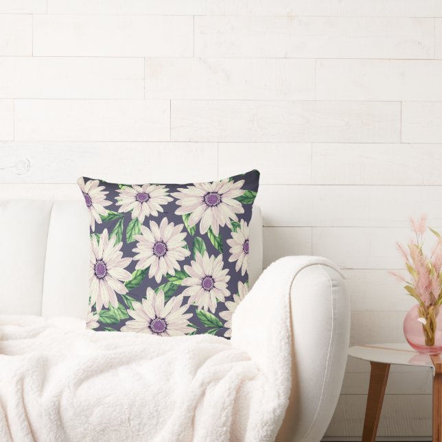 Retro Summer Garden Cushion (Couch)
