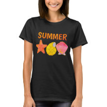 Retro Summer Seashells
