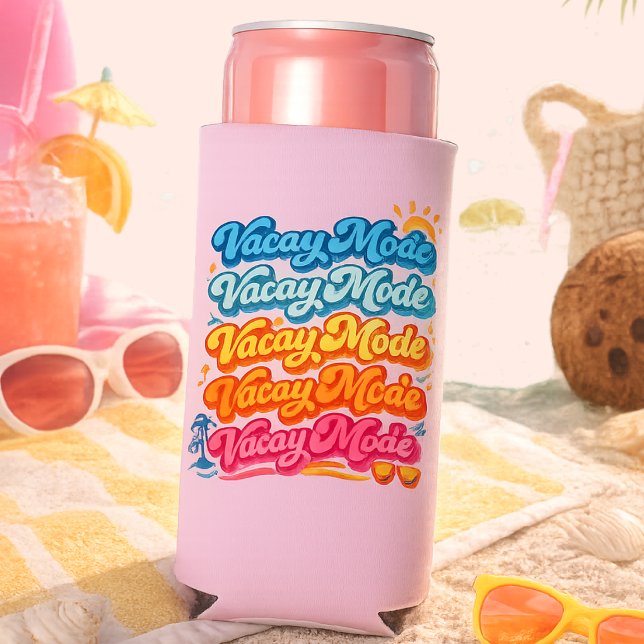 Retro Summer Seltzer Can Cooler (Creator Uploaded)